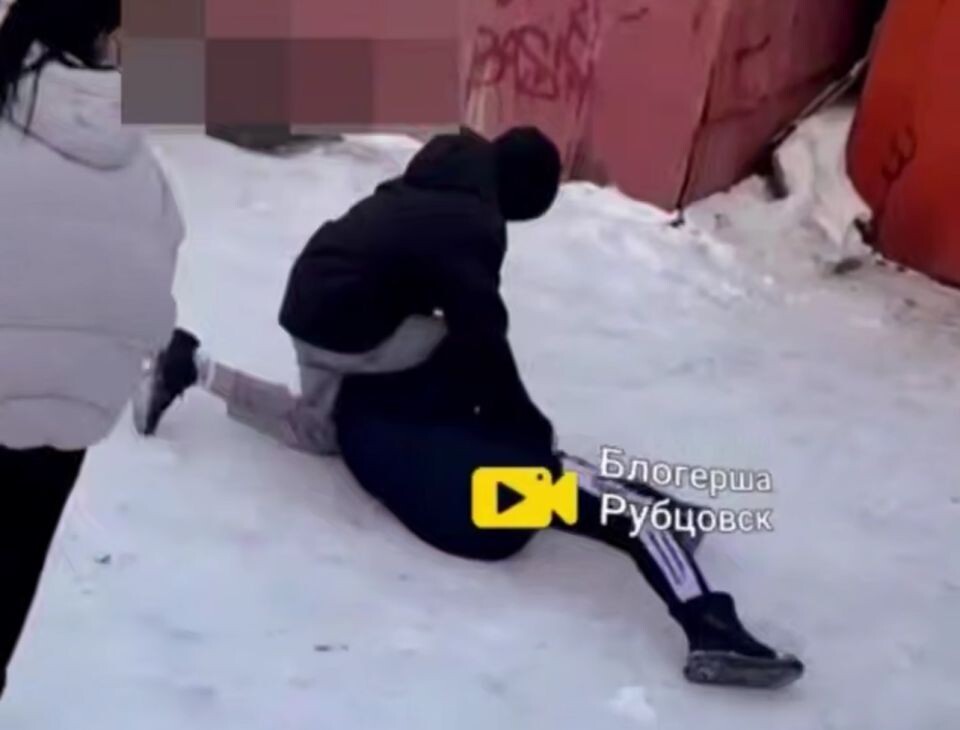    Драка подростков в Рубцовске. Источник: "Блогерша Рубцовск"