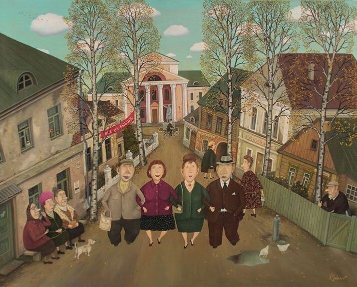 Губарев Валентин Алексеевич (Род. 1948). Источник иллюстрации: https://www.livemaster.ru/topic/2622755-naivnoe-iskusstvo-valentin-gubarev