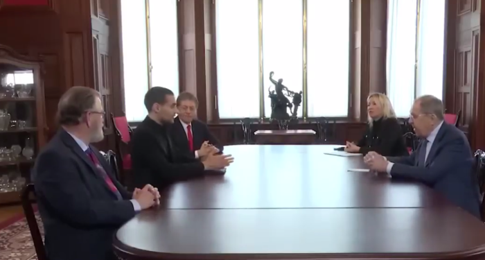    Фото: скрин видео Telegram-канала Марии Захаровой