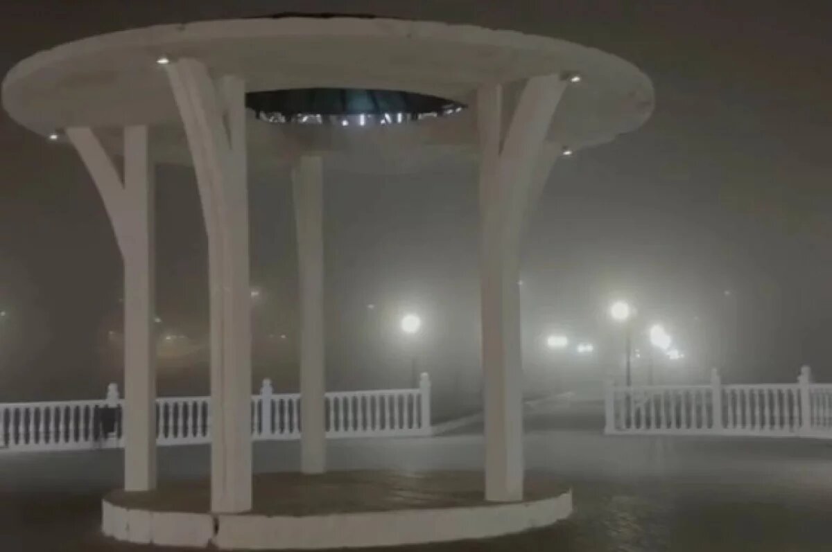    Густой туман стал причиной задержки самолётов в аэропорту Махачкалы