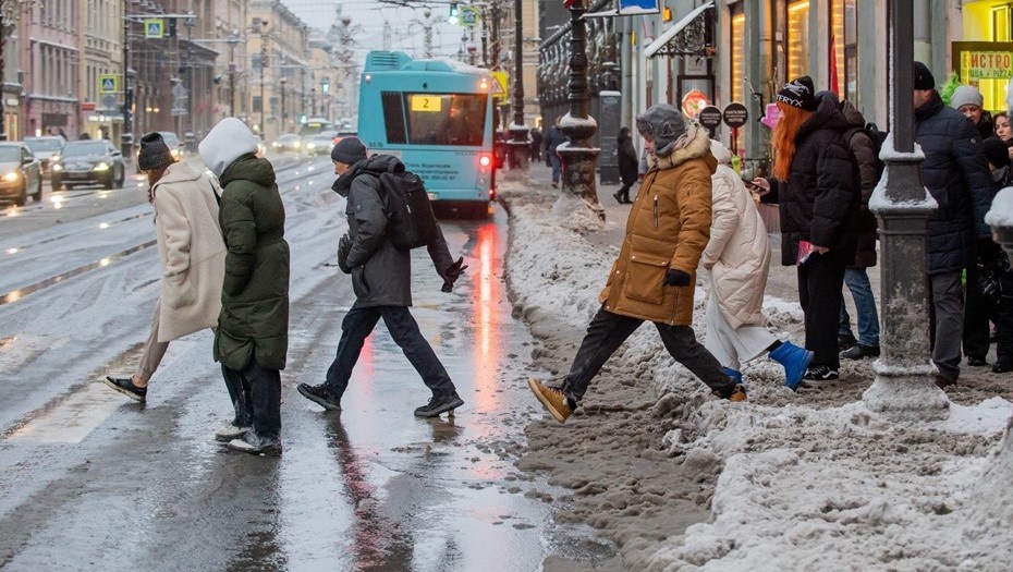    Невский проспект. Слякоть Автор фото: Ермохин Сергей
