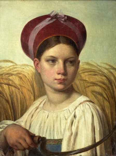 *Жница. Венецианов А. Г. Сер. 1820–х. ГРМ