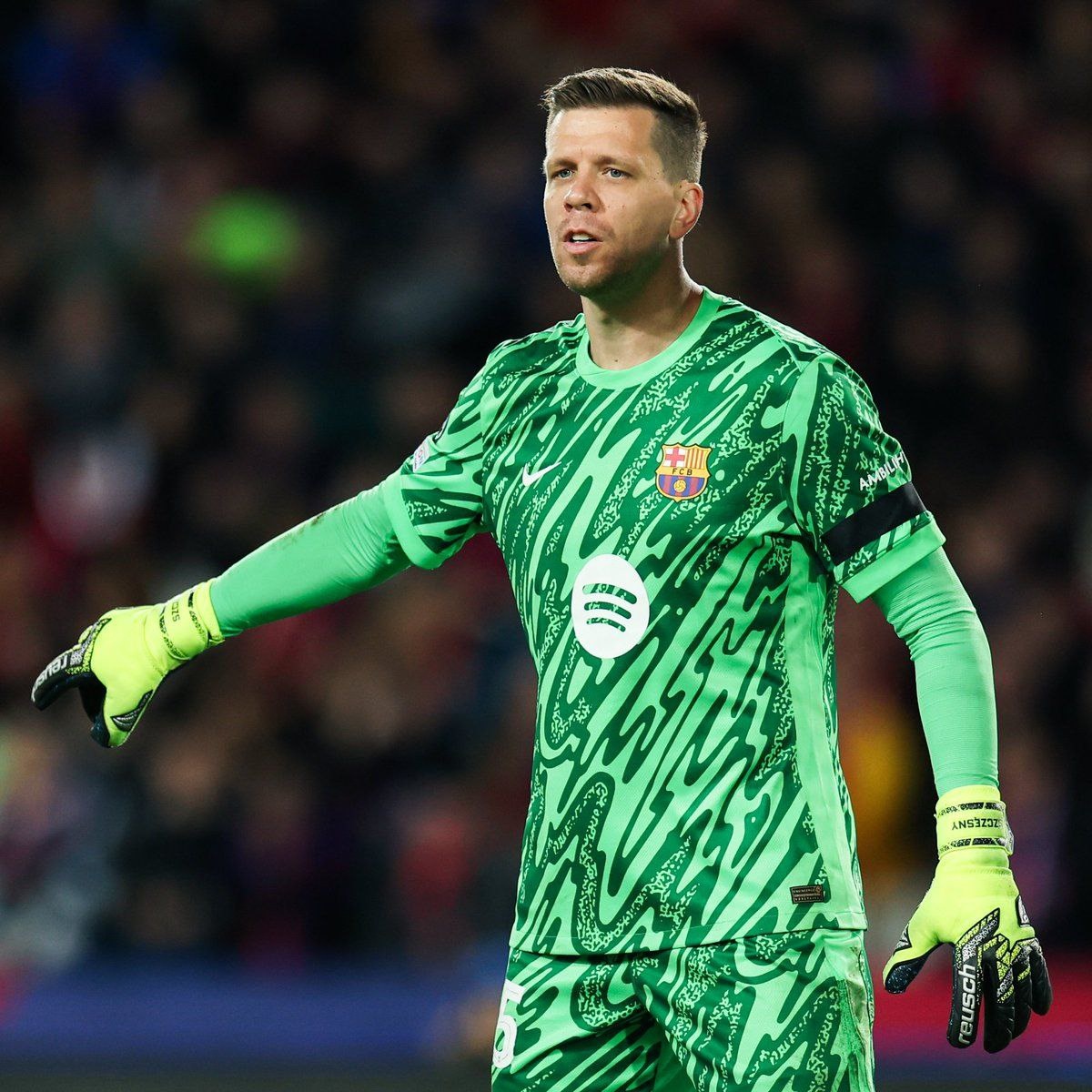 Войцех Щенсны. Источник фото: официальный аккаунт «Барселоны» в «Х».