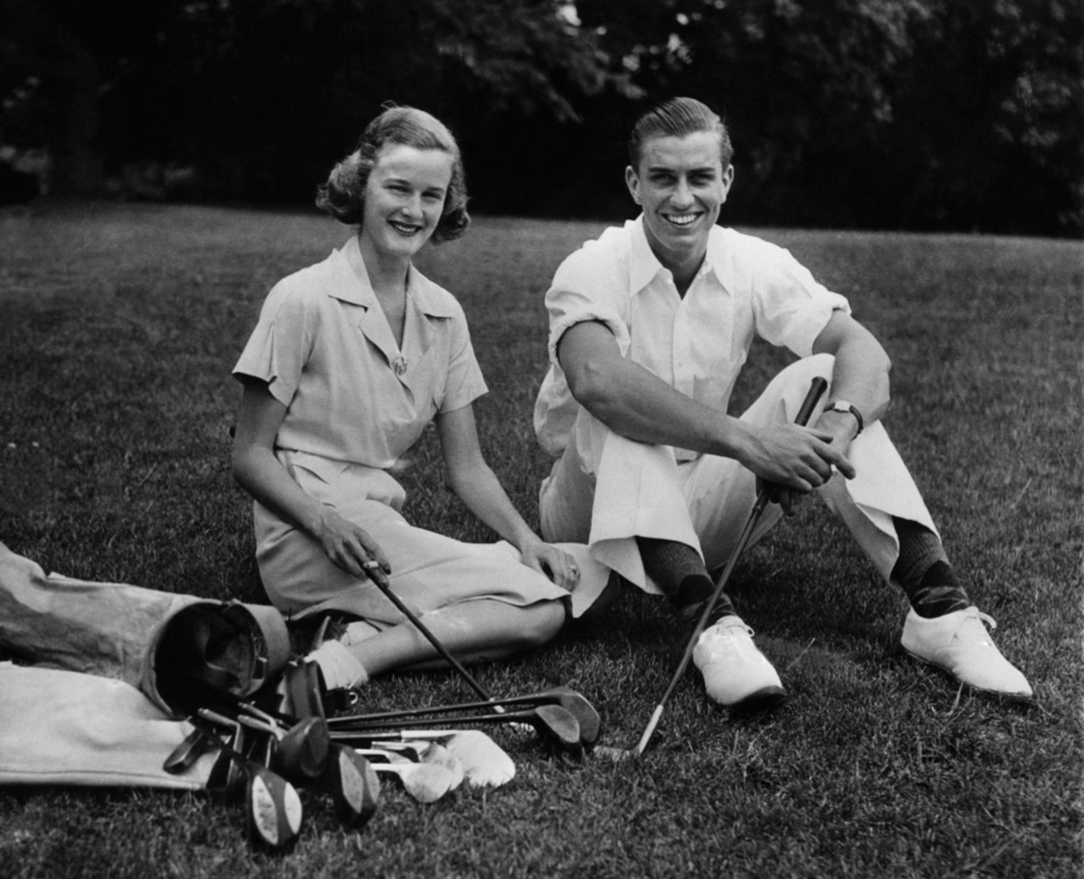 Этель Дюпон и Фрэнклин Д. Рузвельт II