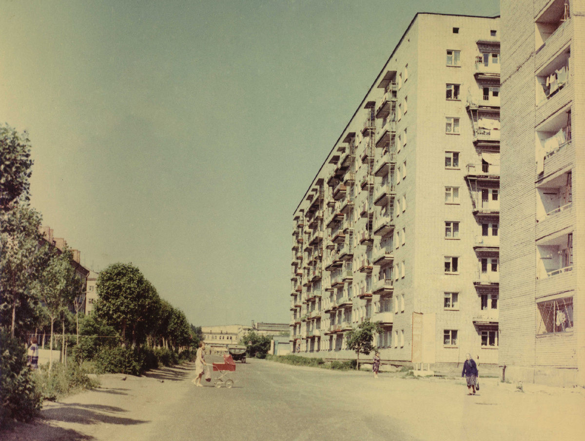 Улица Кораблестроителей 70-е годы 