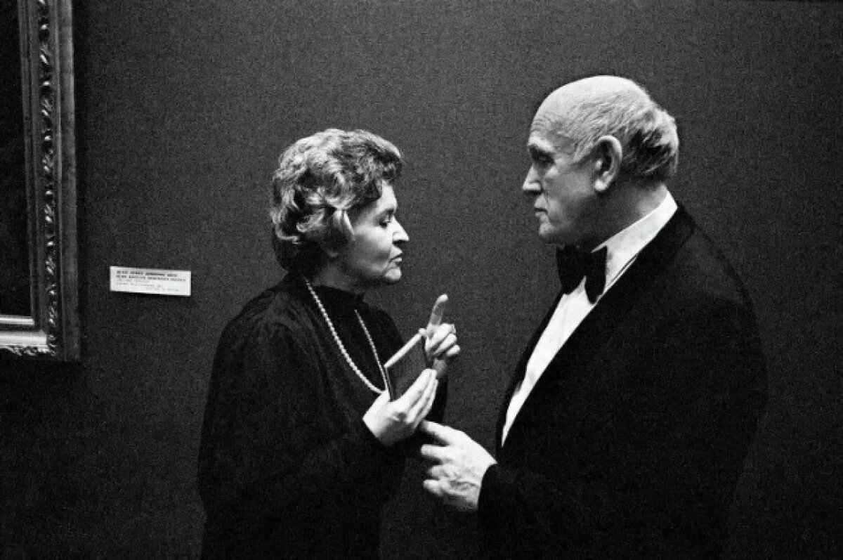    Ирина Александровна Антонова и Святослав Теофилович Рихтер /