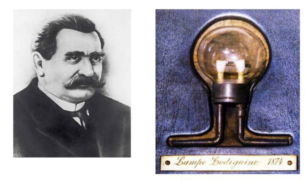 Один из изобретателей лампы накаливания Лодыгин Александр Николаевич.