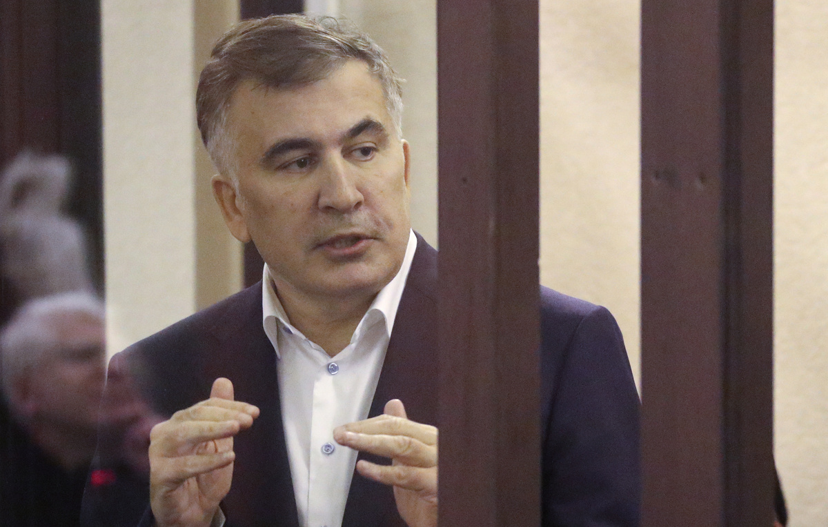    Михаил Саакашвили  Ираклий Геденидзе/POOL/ТАСС
