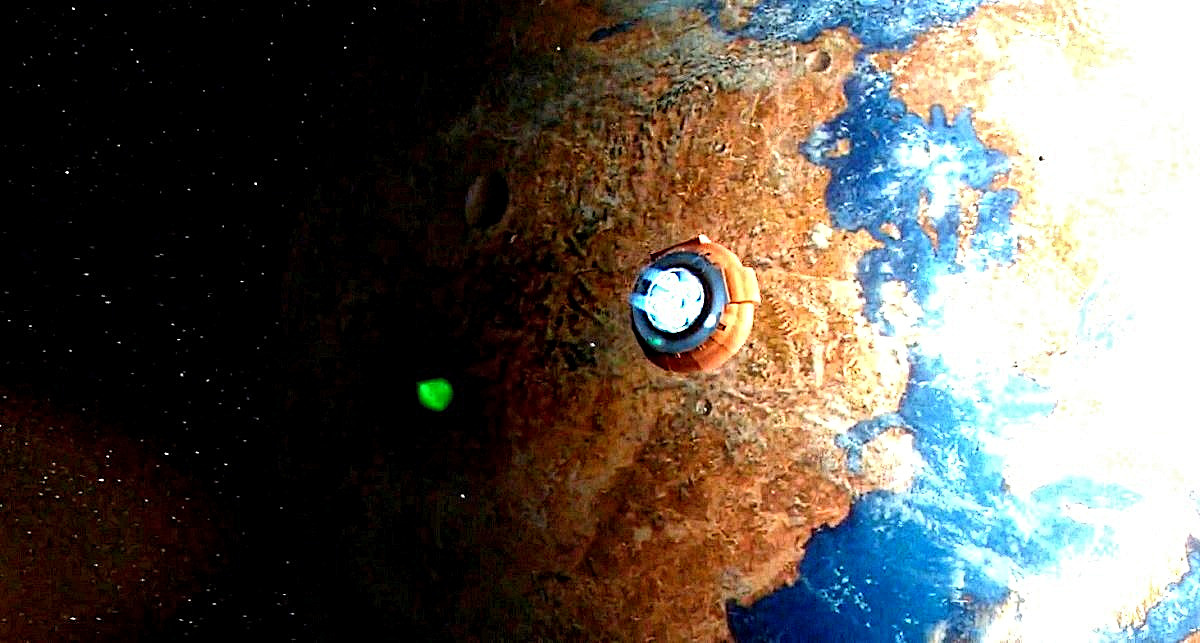 По сравнению с планетой-тюрьмой Крематория из "Хроник Риддика", эта со скромным названием #384 - просто ссылка на курорты Исландии.