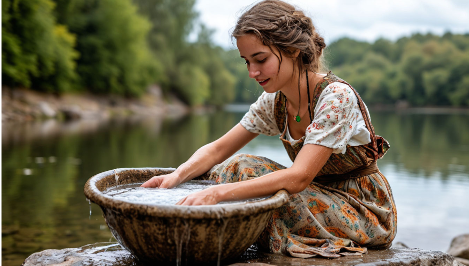 А твоя бабушка полы мыла руками и стирала в тазу, хлеб пекла, молоко квасила и закрутки делала...