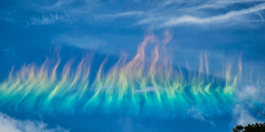 Огненная радуга (округло-горизонтальная дука) - фото взято из интернета для наглядности