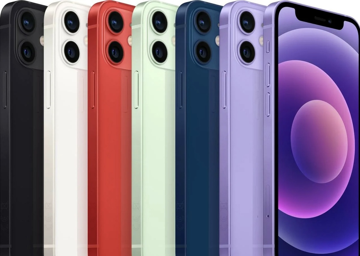 Все цвета iPhone 12