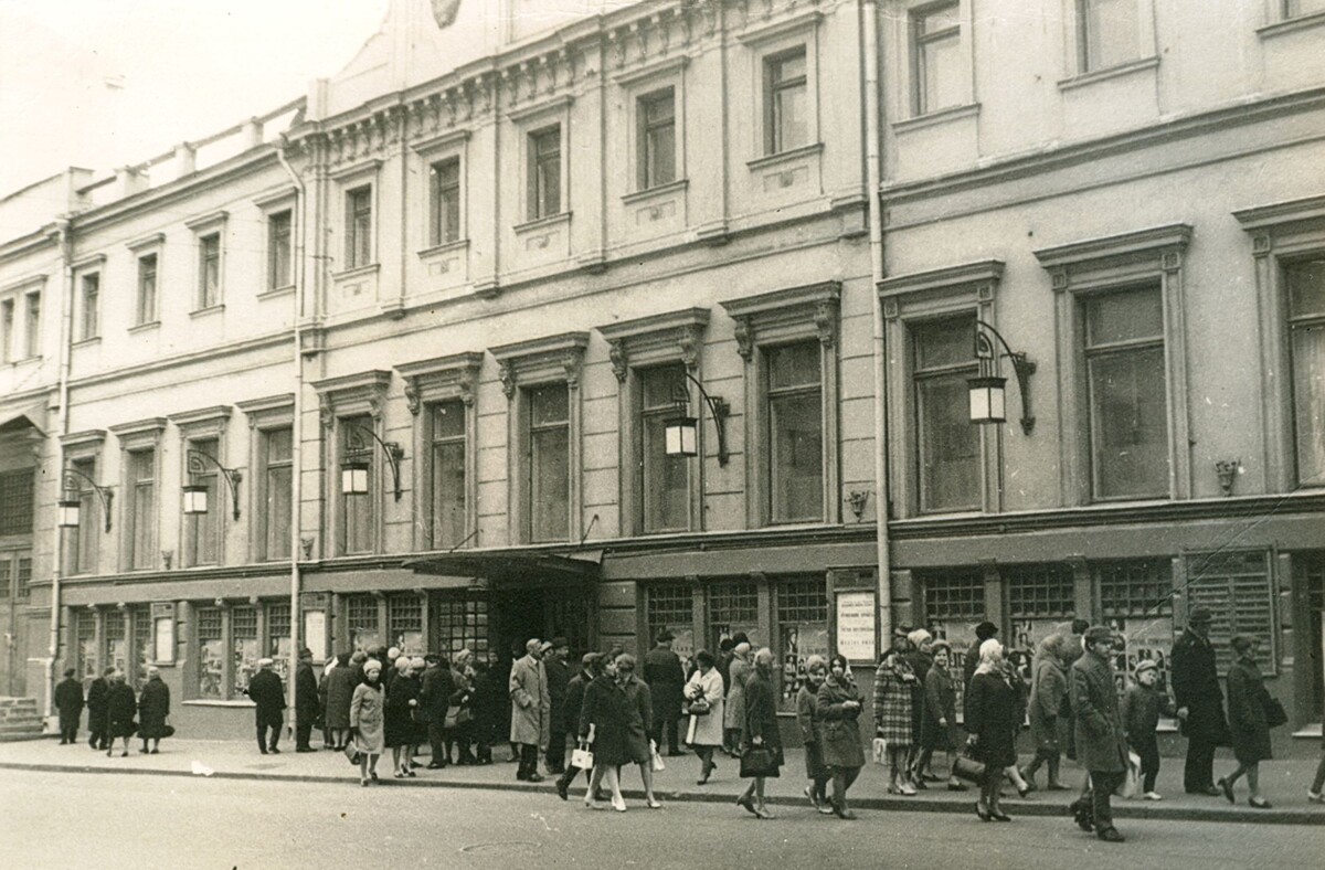 Историческое здание МХАТа в конце 1960-х