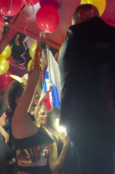    Собчак в Куршавеле. Фото: скрин