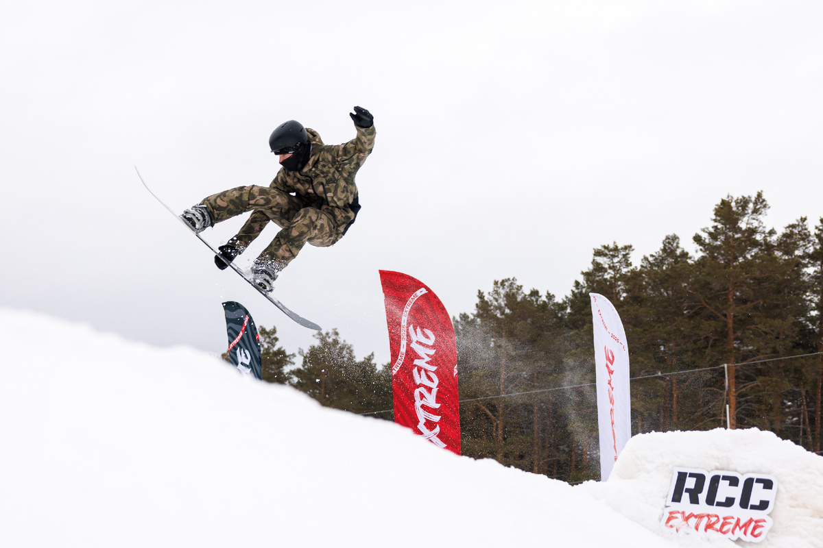 Зимние виды спорта требуют не только силы мышц, но и превосходного баланса и владения телом. Сноу-парк RCC Extreme.