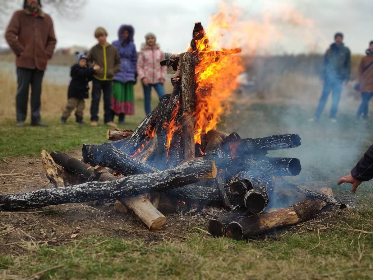 Костёр // Фото: Мария Зацаринная