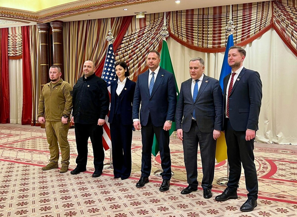    Украинская делегация в Джидде / Источник: ©Facebook (принадлежит компании Meta, которая признана экстремистской и запрещена в РФ)