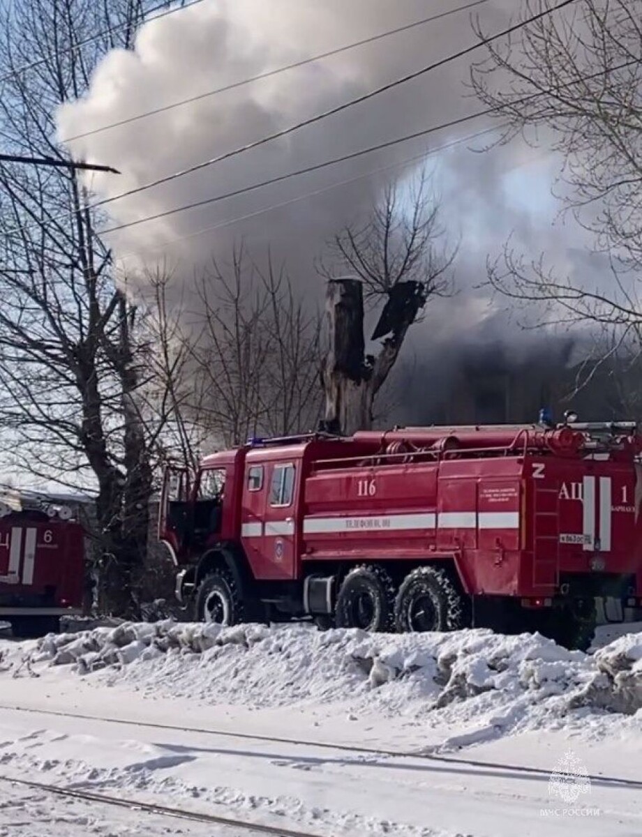    Пожар на Анатолия. Источник: МЧС России по Алтайскому краю