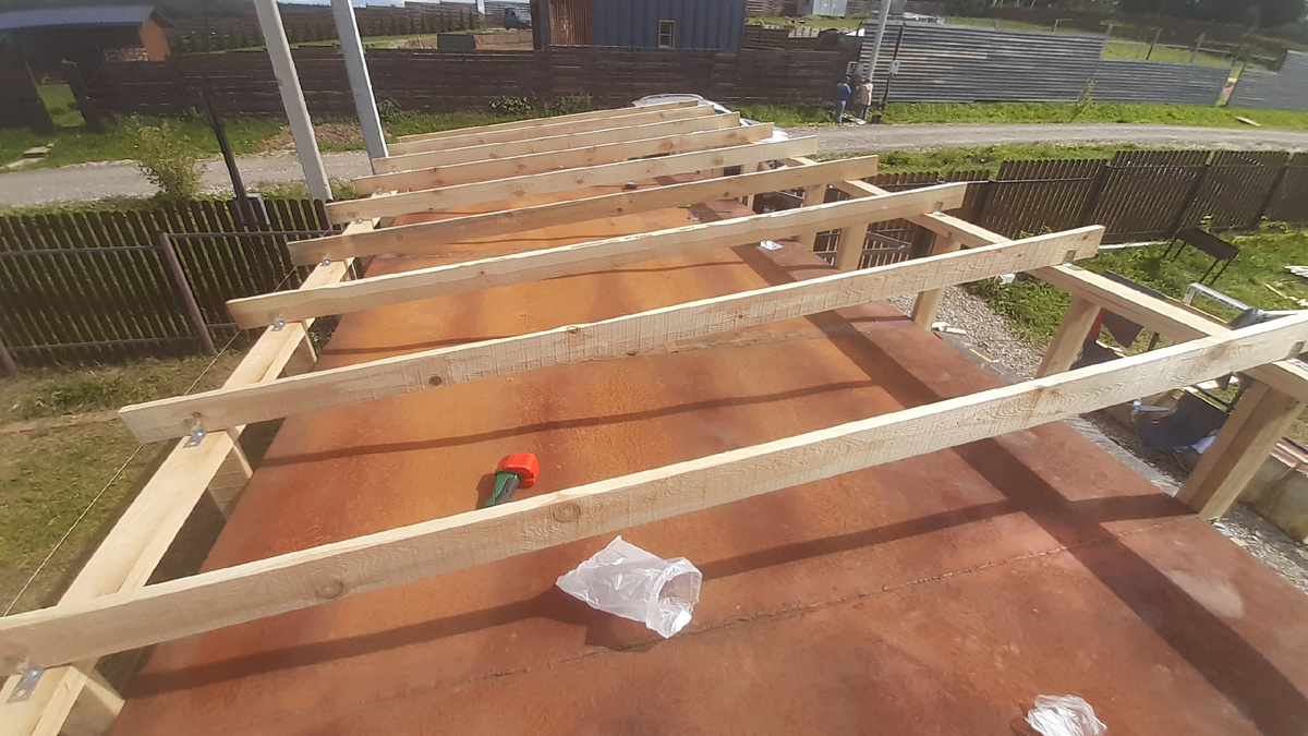 Каркас кровли