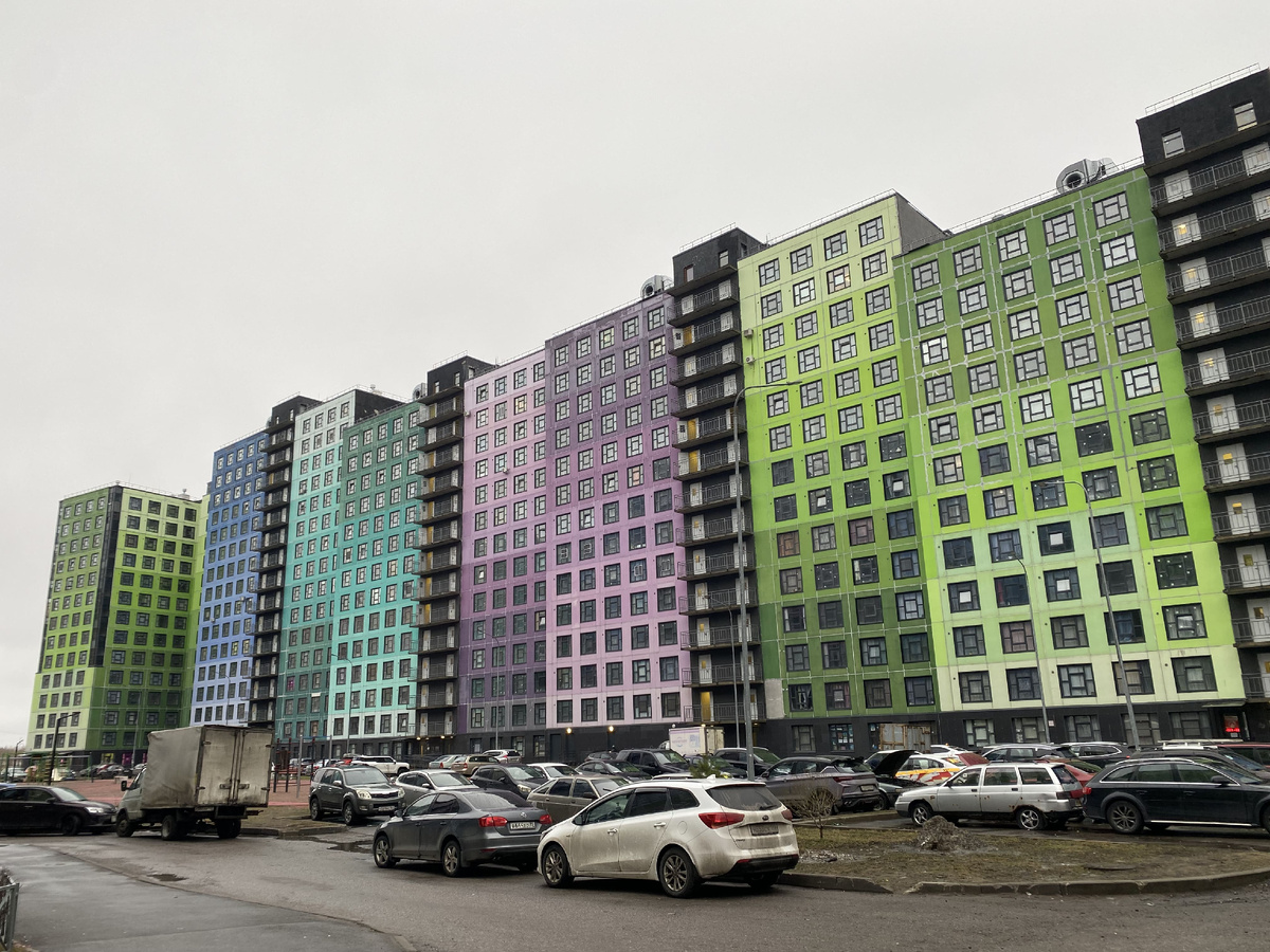 ЖК "Ромашки", ранее назывался ЖК "Силы природы", двор