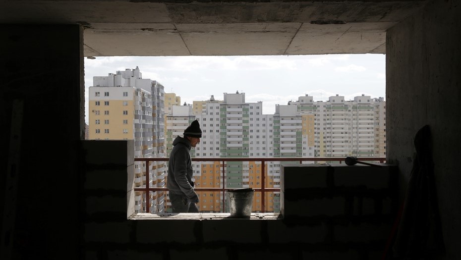    Новостройки в пригороде Петербурга Автор фото: Сергей Ермохин