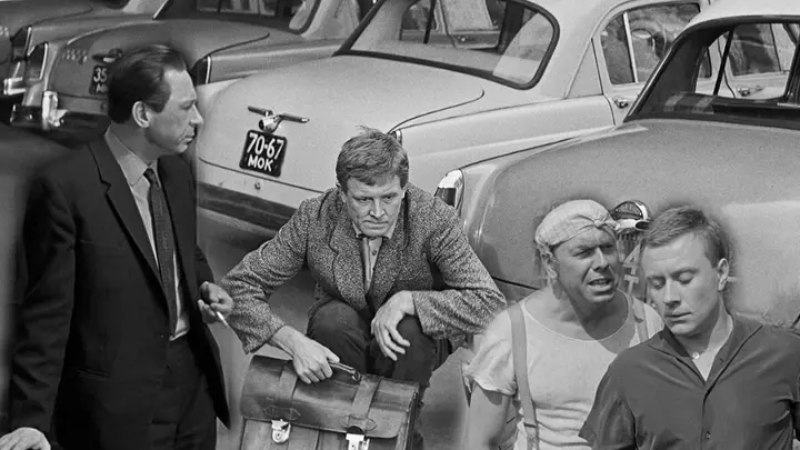 Кадры из комедии СССР Рязанова. Коллаж с Ок 