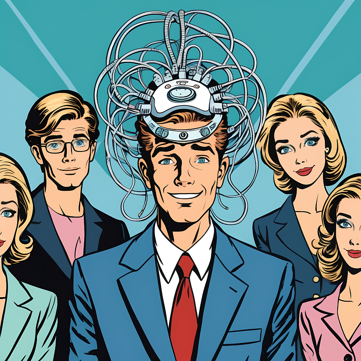 Приёмные испытания и собеседования на работу будущего — наверное это будет выглядеть как-то так... 