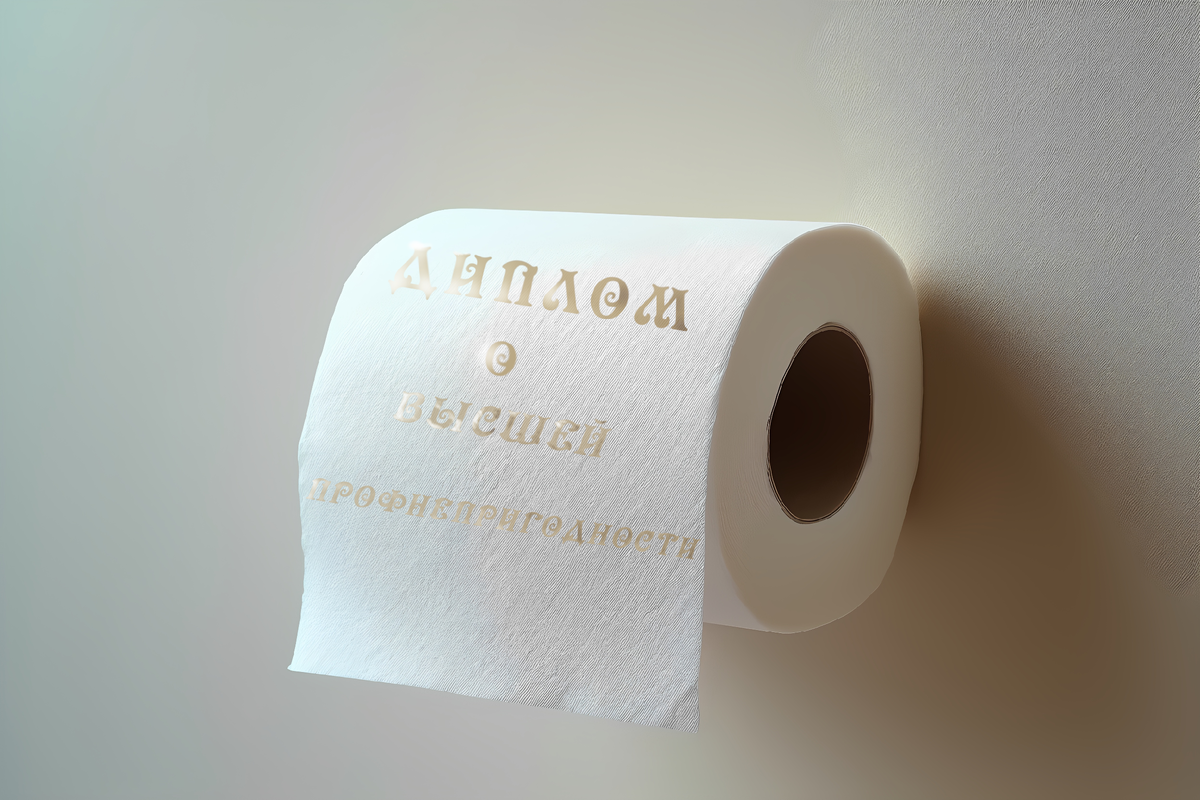 Диплом о высшей профнепригодности. С отличием!