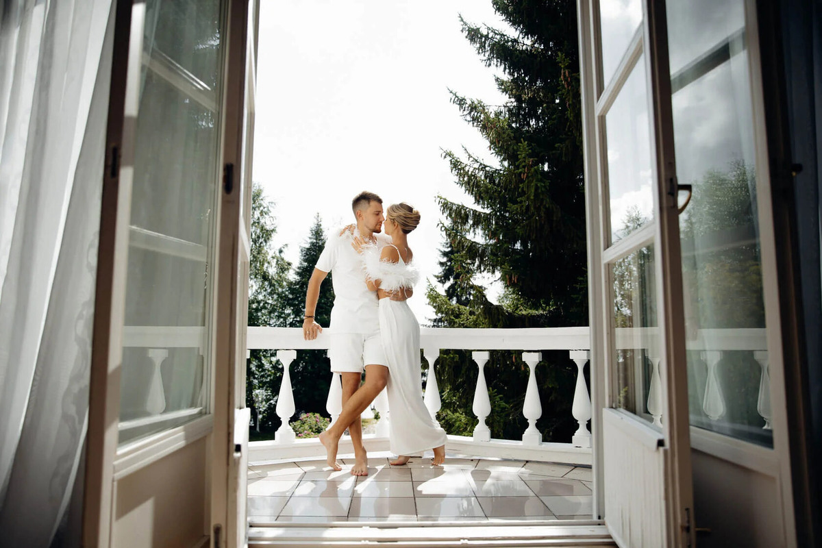 Свадебное утро Кирилла и Екатерины в Карелии