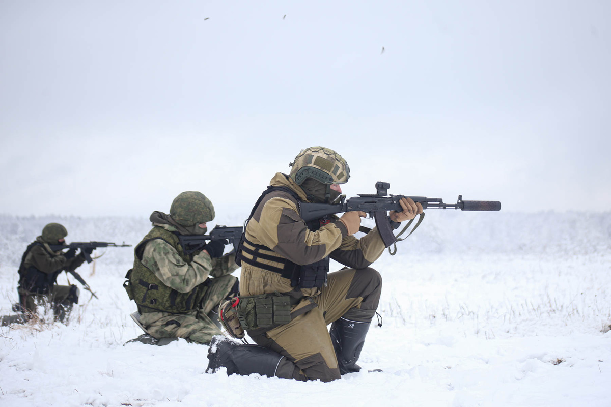 Российские войска приступили к зачистке окруженной Суджи.  Фото: Фото: ФедералПресс / Ольга Юшкова