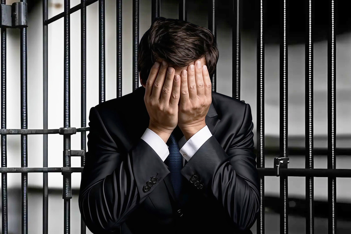 Экс-президент Грузии за любовь к модной одежде будет сидеть в тюрьме.  Фото: Изображение сгенерировано нейросетью Kandinsky 3.1