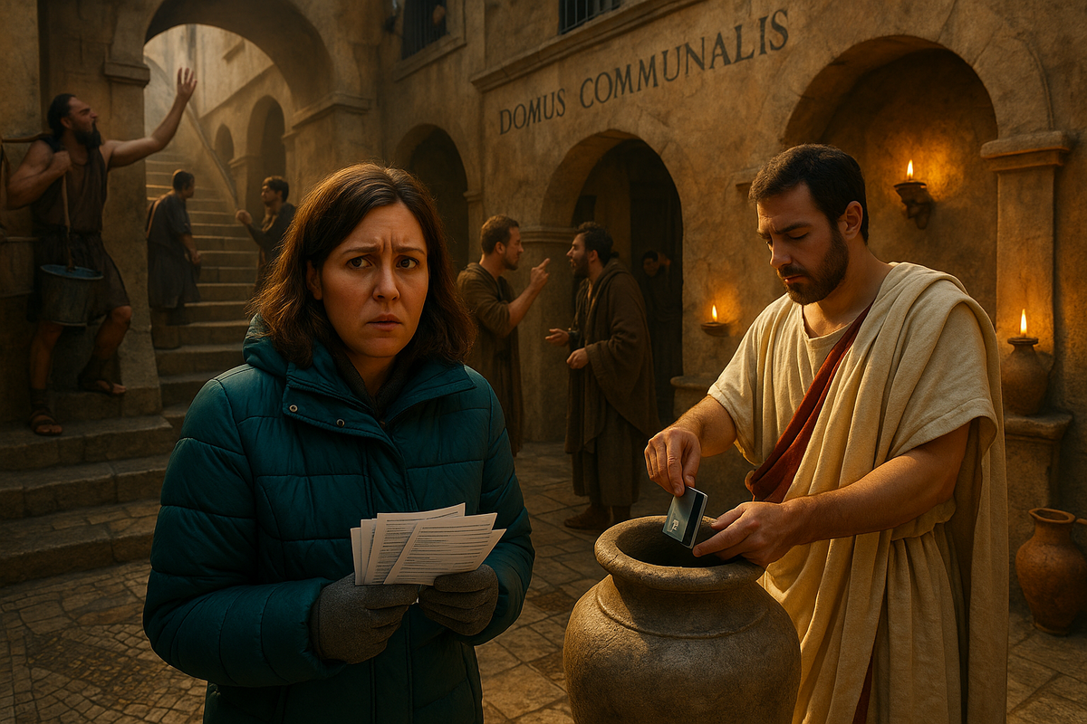 Если бы римская коммуналка сохранилась до наших дней