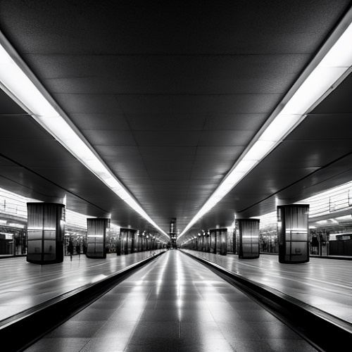 Современная станция метро