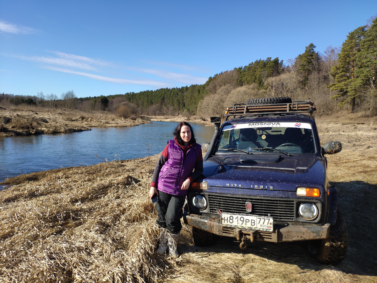А мы получаем удовольствие от выезда на природу