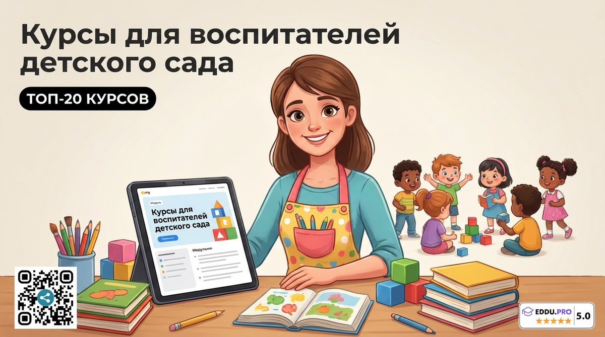 Онлайн-курсы для воспитателей детского сада