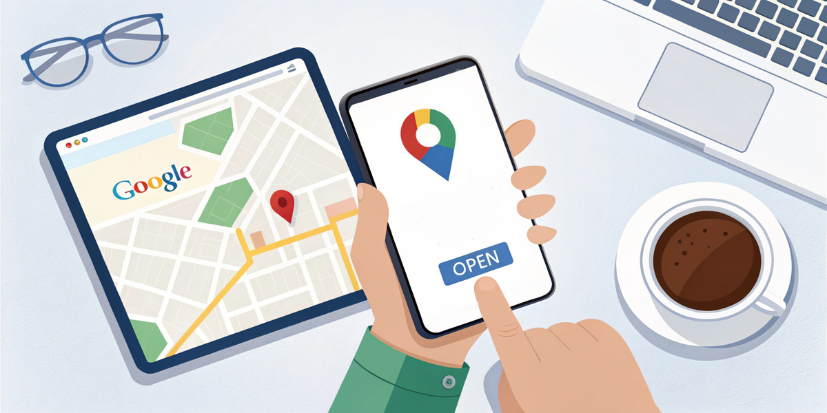 Добавление компании в Google maps