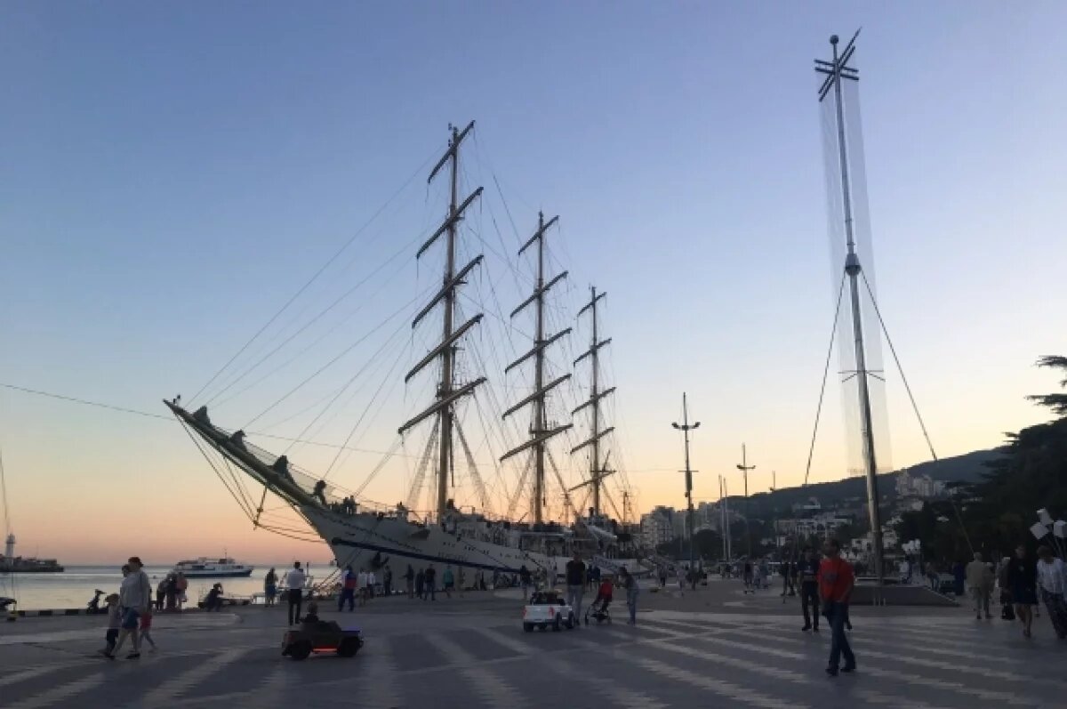    В Ялте восстановят пострадавшие от шторма берегоукрепительные сооружения