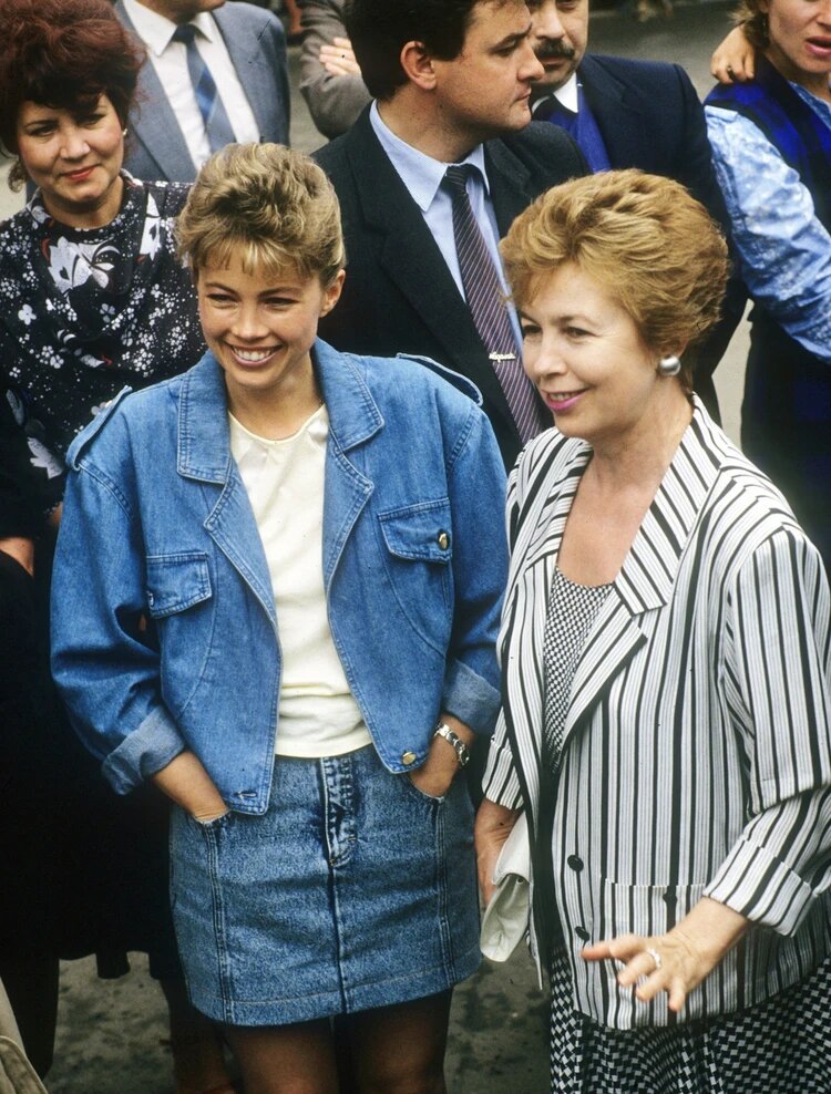 Раиса Максимовна с дочерью Ириной. Фото: EAST NEWS.