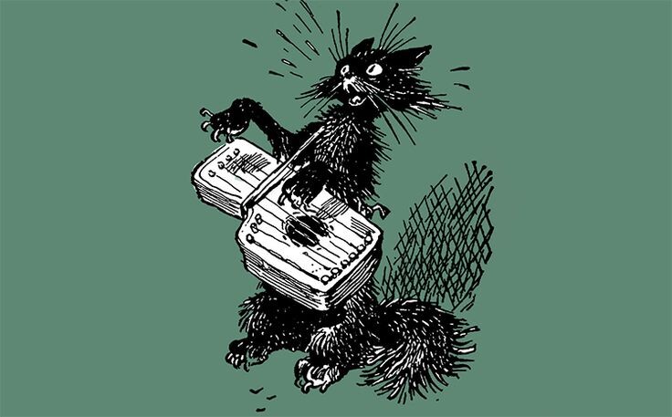 Кота Василия из "Понедельника..." мучил склероз. А компьютера у него не было...