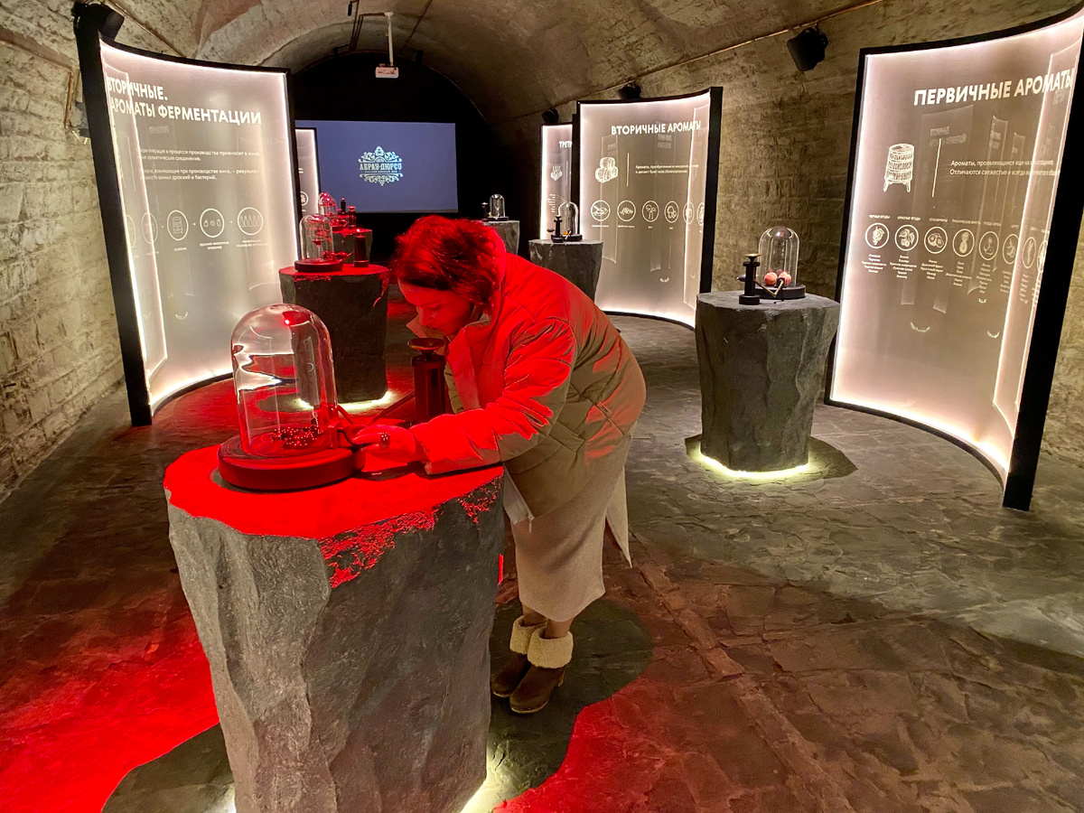 Учусь "правильно дышать" на экскурсии "Нос вина"