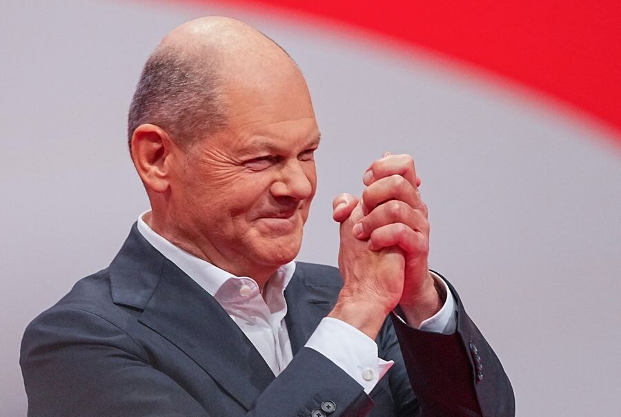    Канцлер Германии Олаф Шольц / Источник: © Michael Kappeler/dpa/picture-alliance/ТАСС