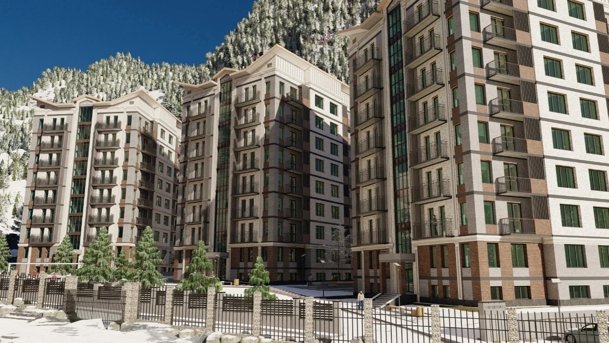 ООО "СЗ"Фотон-Инвест", к.п. Домбай, ул. Тебердинская 5, Жилой Комплек "Сердце Горы"