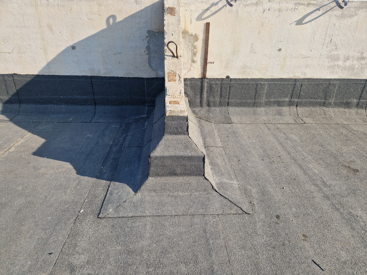 Устройство кровли корпуса 16.1, ЖК Ярославский,  март 2025г.