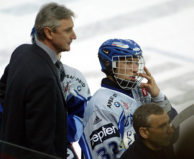 Зинэтула Билялетдинов и Александр Овечкин. Фото Алексей Иванов, архив «СЭ»