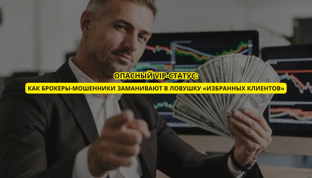 Опасный VIP-статус: как брокеры-мошенники заманивают в ловушку «избранных клиентов»