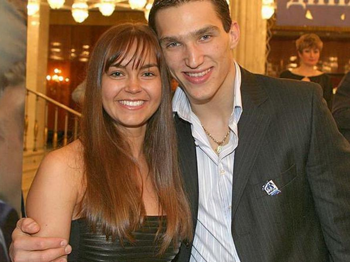    Балерина и черлидер Анна Самсонова и Александр Овечкин© Фото : Социальные сети