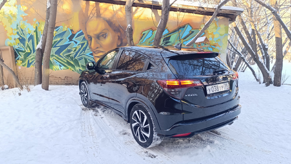 Honda Vezel. Фото автора
