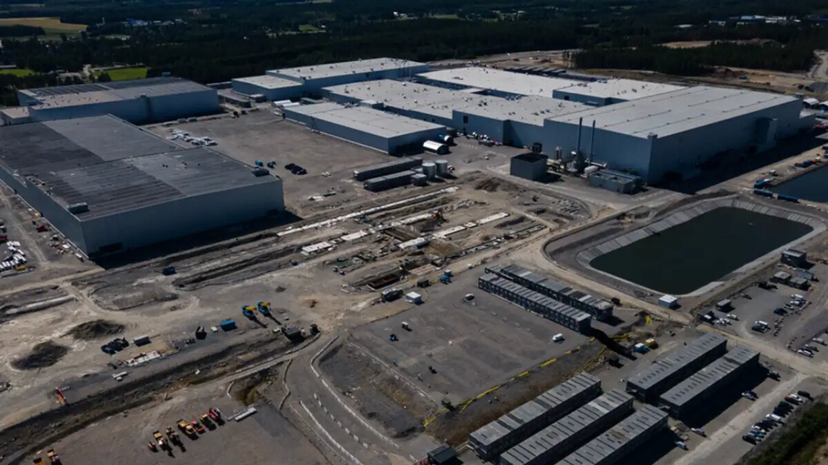    Фабрика Northvolt