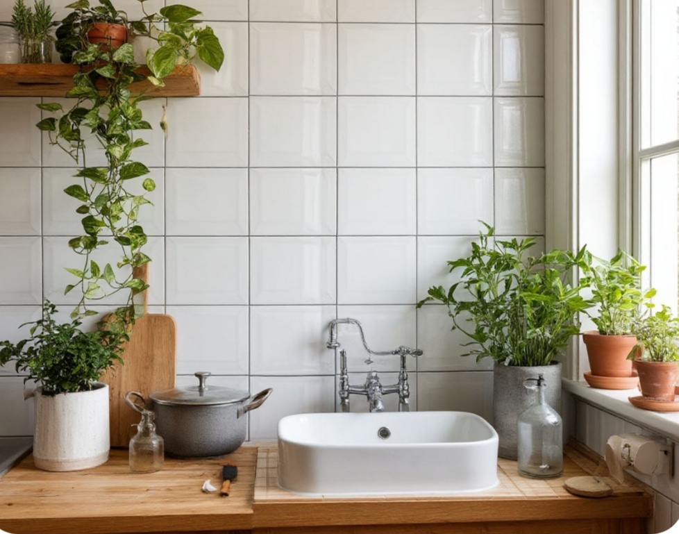 Укладка плитки на стену 