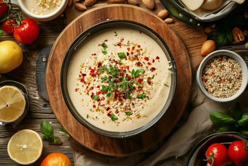 Кунжутный соус Тахини к мясу